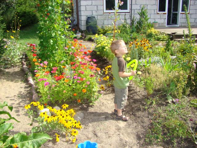 Wiejski ogród-raj dla dzieci