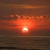 Kołobrzeski zachód słońca 09-2009