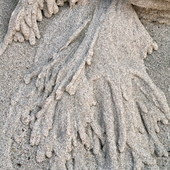 piaskowa rzeźba