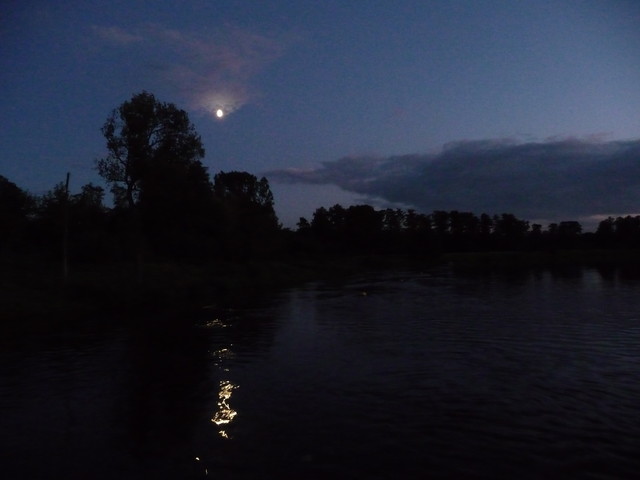 Noc nad rzeką Wartą