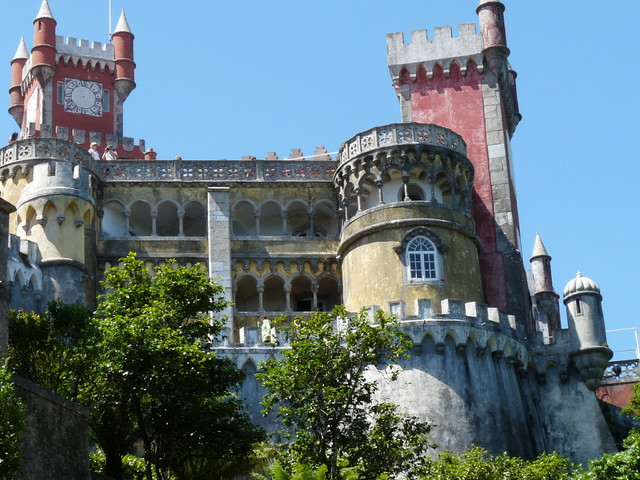 zamki i pałace królewskie w Sintrze(Portugalia)