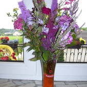Kwiaty z mojego ogrodu - lipcowy bukiet