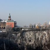 Panorama  zamku  Książ