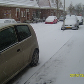 Zima  dotarla i do cieplej Holandii