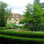 Krokowa - park wokół pałacu