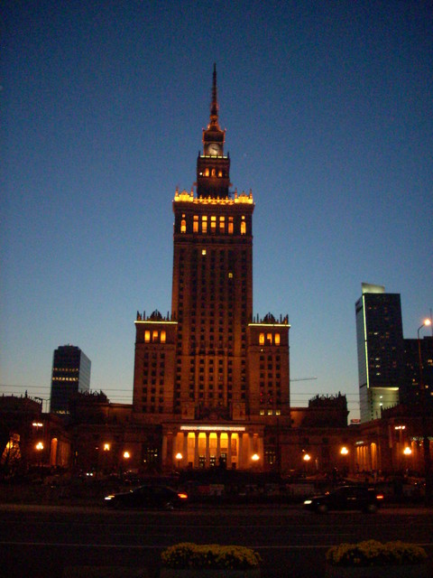 Warszawa pałac kultury