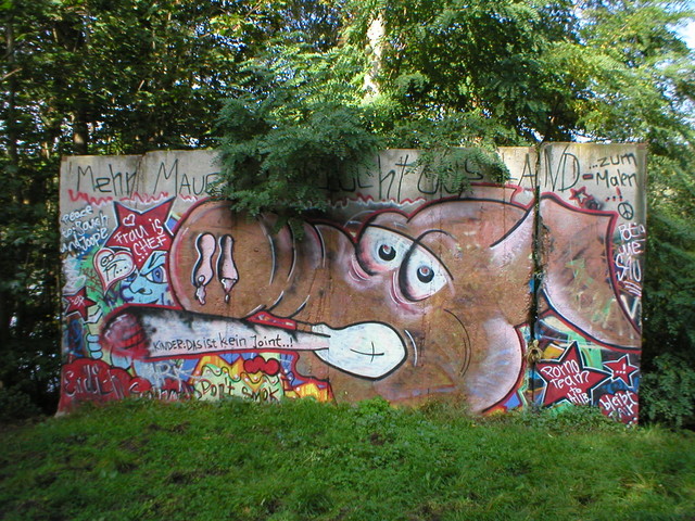 Mur Berliński Potsdam 2007...