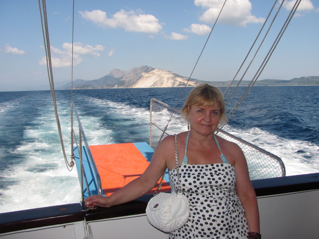 W drodze na wyspę Skiatos( Grecja)