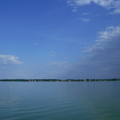 Jezioro Jamno latem