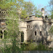 Ruiny pałacu Thiele - Wincklerów w Bytomiu - Miechowicach