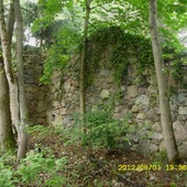 Ruiny leśniczówki