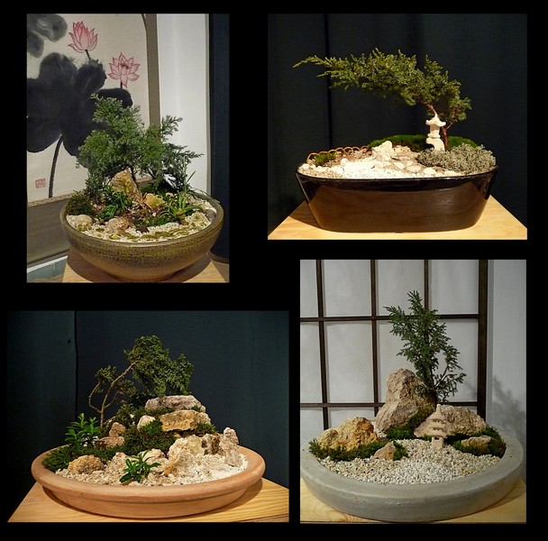 Japońskie ogrody w miniaturze .