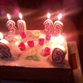 Tort urodzinowy dla całej rodzinki mojego brata ;)