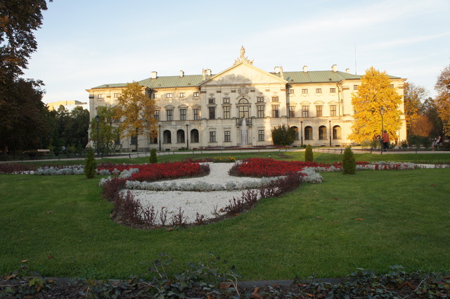 Wczorajszy spacer pałac Krasińskich W-wa