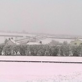 Pierwszy snieg w Walii