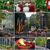 Kwiaty dla Powstańców Warszawskich.....