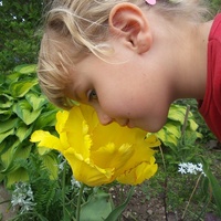 Mój kochany kwiatuszek przy ślicznym kwiatuszku 