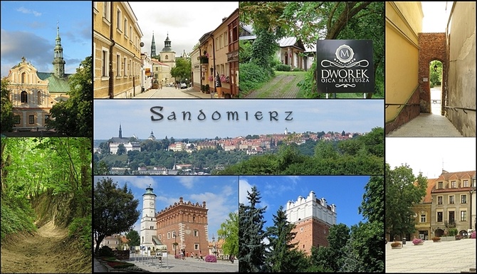 widokówka z Sandomierza