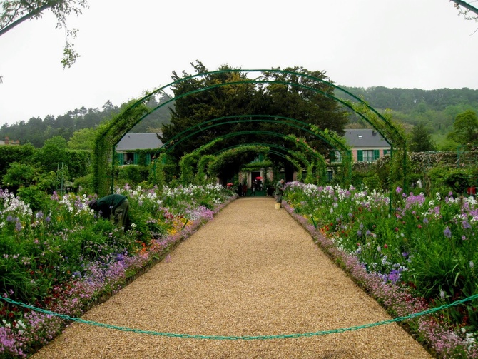 Majowy ogród w Giverny