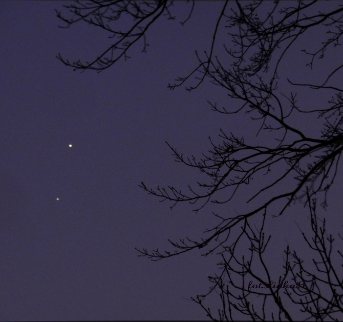Jowisz i Wenus  2.03.2023
